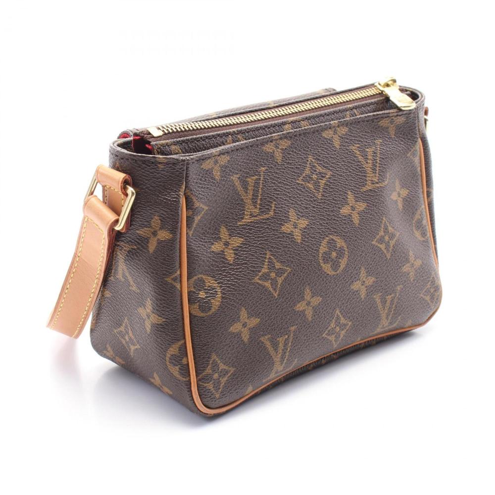 Brown Canvas Louis Vuitton Shoulder Bags