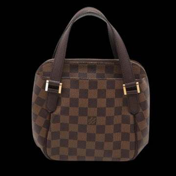Brown Coated Canvas Louis Vuitton Handbag