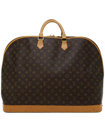 Brown Coated Canvas Louis Vuitton Handbag