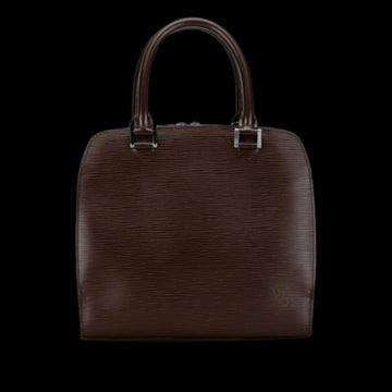 Brown Leather Louis Vuitton Pont Neuf