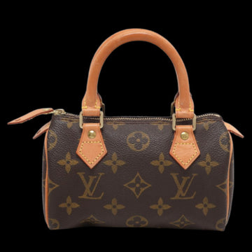Brown Leather Louis Vuitton Speedy