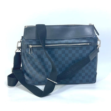 Navy Fabric Louis Vuitton Crossbody Bag