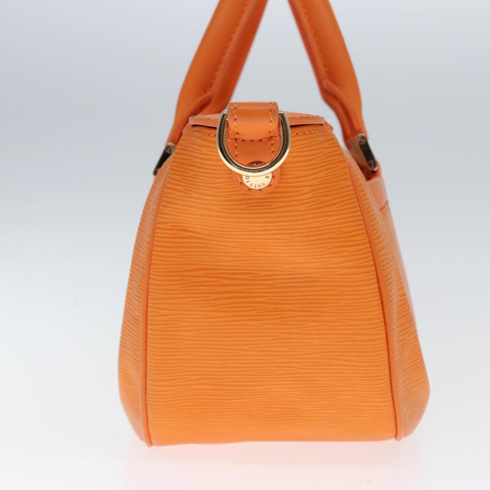 Orange Leather Louis Vuitton Handbag