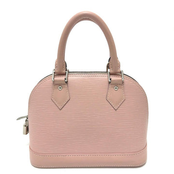 Pink Leather Louis Vuitton Alma