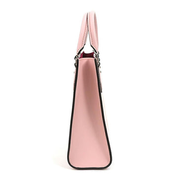 Pink Leather Louis Vuitton Sac Plat