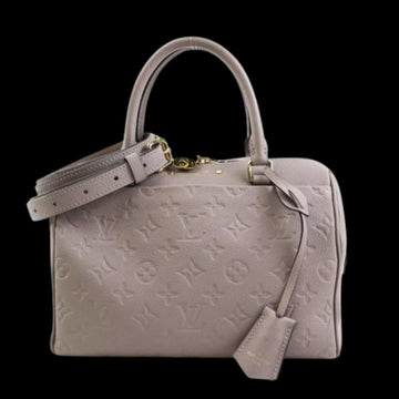 Purple Fabric Louis Vuitton Handbag