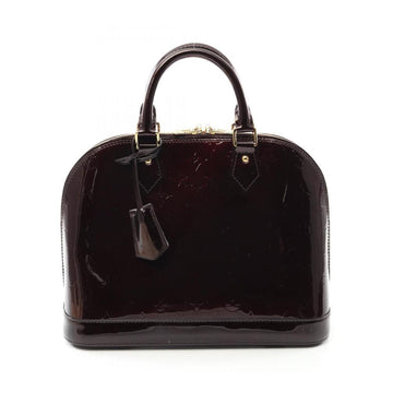 Purple Fabric Louis Vuitton Handbag