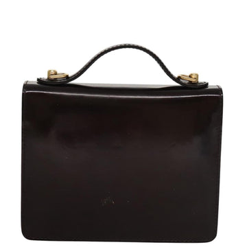 Purple Leather Louis Vuitton Handbag