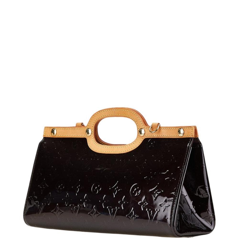 Purple Leather Louis Vuitton Roxbury Drive