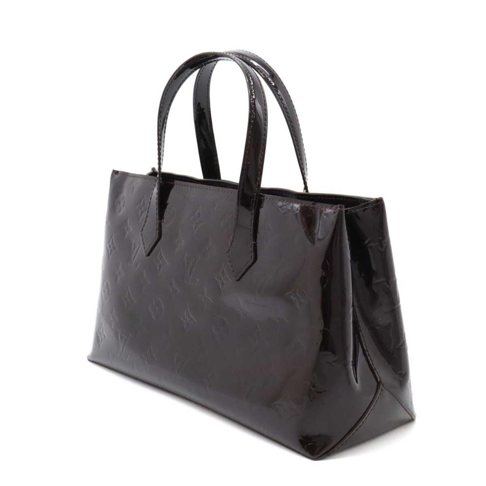 Purple Leather Louis Vuitton Wilshire
