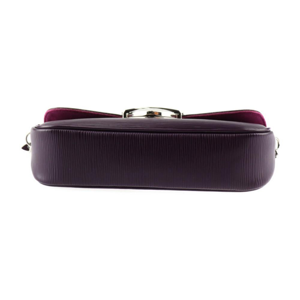 Purple Leather Louis Vuitton Montaigne