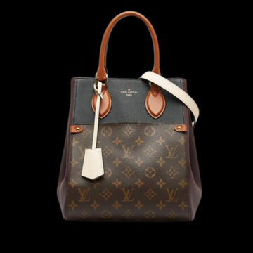 Red Canvas Louis Vuitton Tote