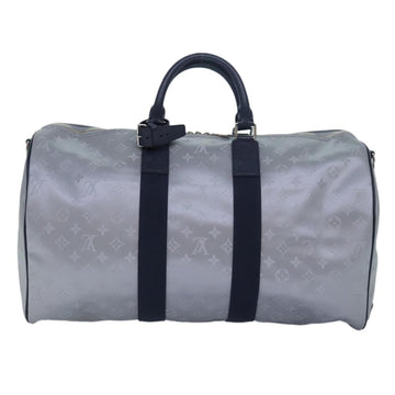 Silver Canvas Louis Vuitton Keepall