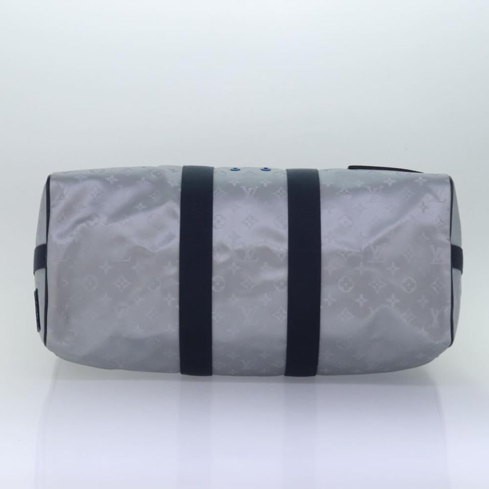 Silver Canvas Louis Vuitton Keepall