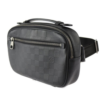 Silver Fabric Louis Vuitton Belt Bags