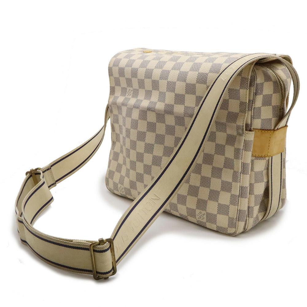 White Canvas Louis Vuitton Messenger