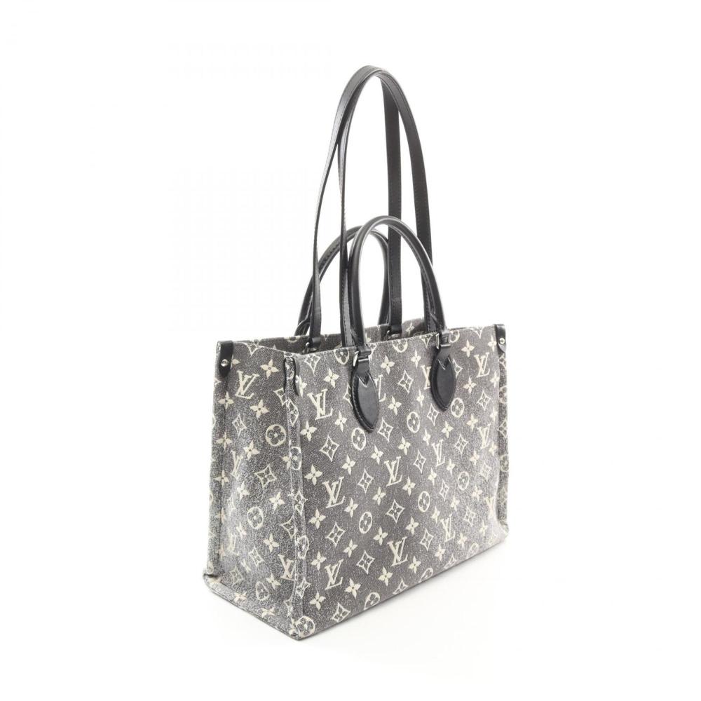 White Denim Louis Vuitton Tote