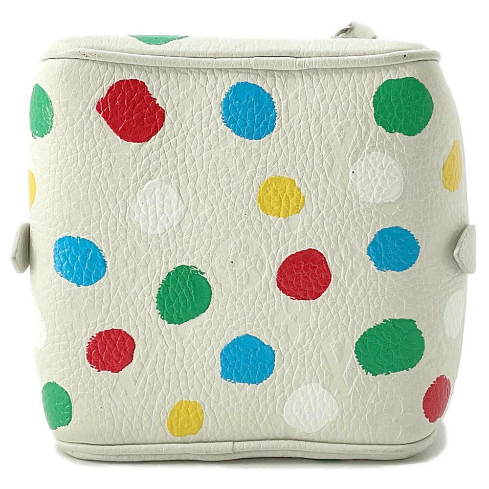 White Fabric Louis Vuitton Handbag