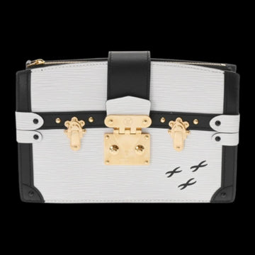 White Leather Louis Vuitton Shoulder Bags