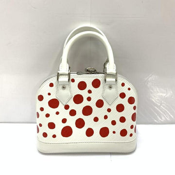 White Leather Louis Vuitton Alma