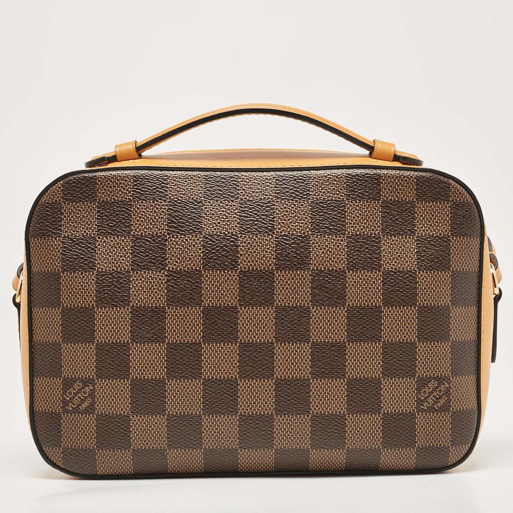 Yellow Canvas Louis Vuitton Crossbody Bag
