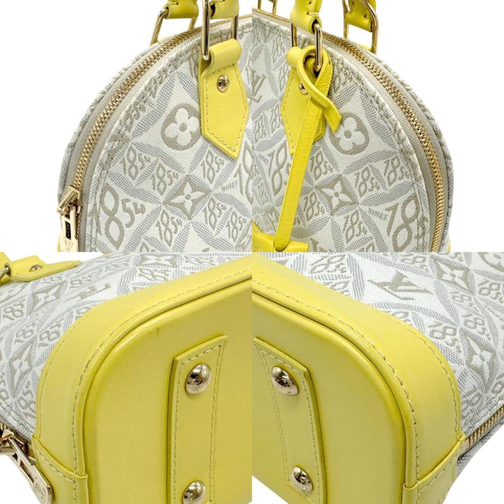 Yellow Canvas Louis Vuitton Alma