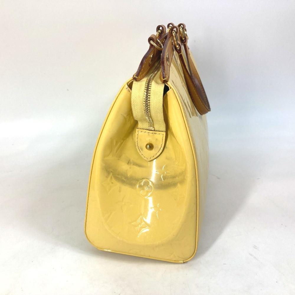Yellow Fabric Louis Vuitton Handbag