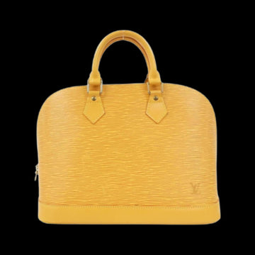 Yellow Leather Louis Vuitton Alma