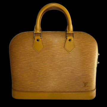 Yellow Leather Louis Vuitton Alma