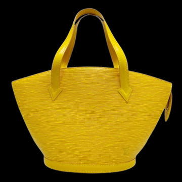 Yellow Leather Louis Vuitton Handbag