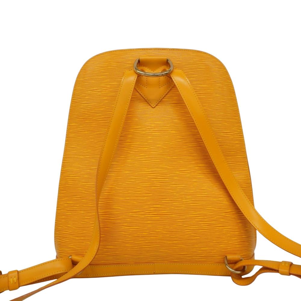 Yellow Leather Louis Vuitton Gobelins