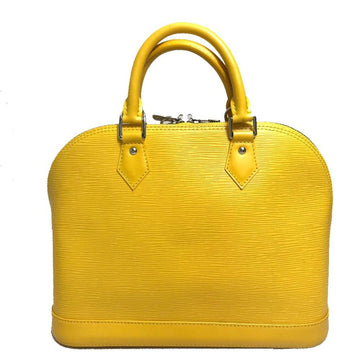 Yellow Leather Louis Vuitton Handbag