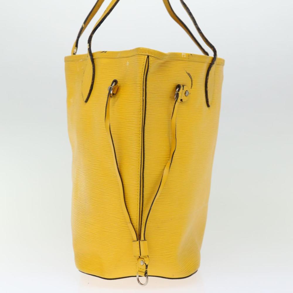 Yellow Leather Louis Vuitton Neverfull