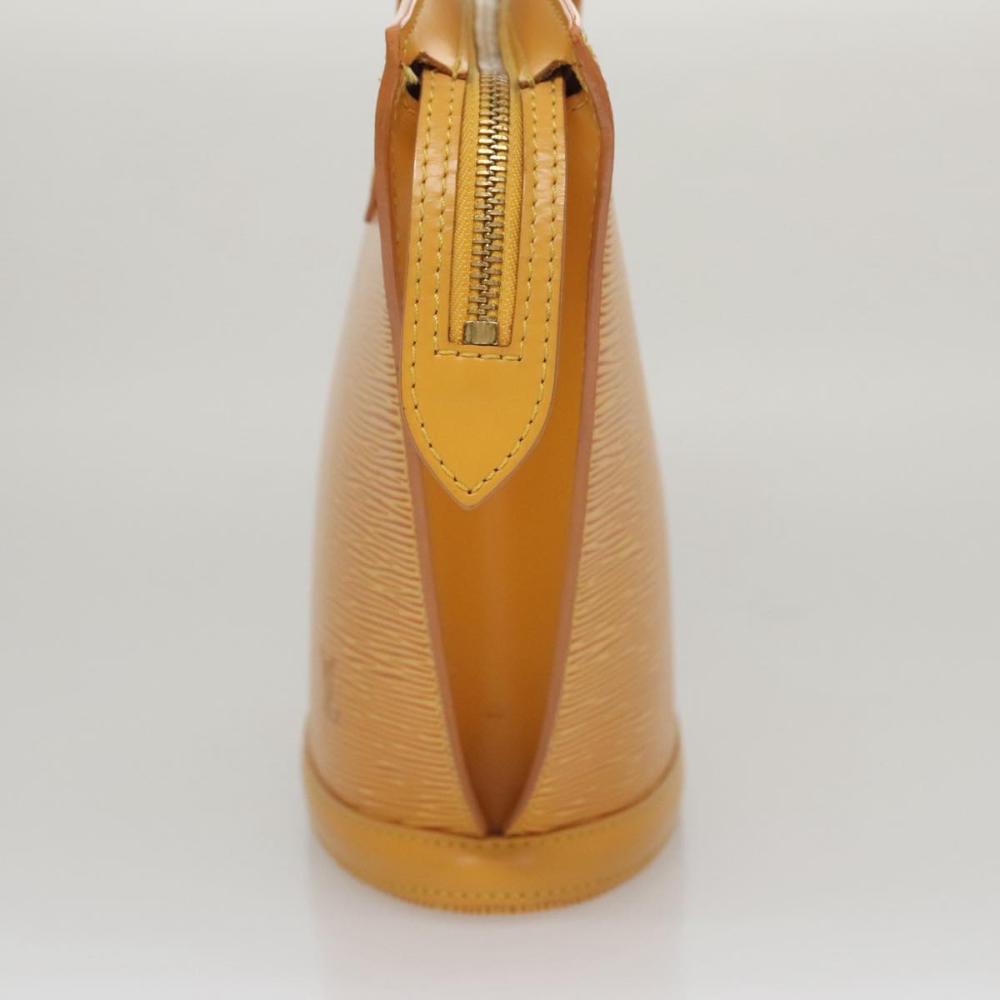 Yellow Leather Louis Vuitton Saint Jacques