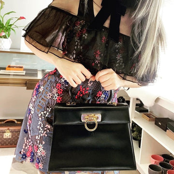 SALVATORE FERRAGAMO Gancini vintage bag