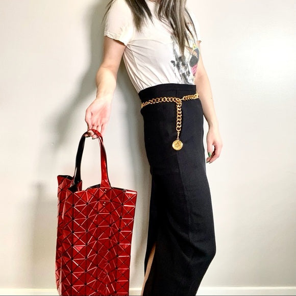 BAO BAO ISSEY MIYAKE red tote