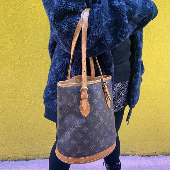 Louis Vuitton Vintage petit Bucket Bag Tote