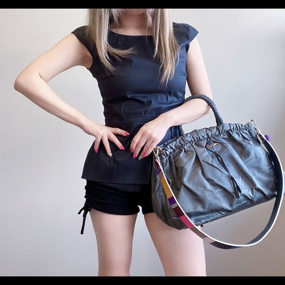 PRADA classic nylon tote