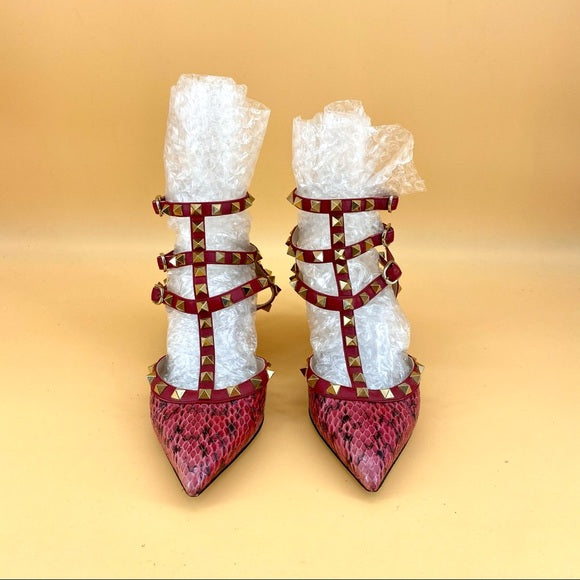 Valentino Garavani snakeskin sandals