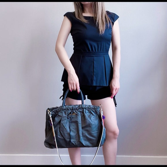 Prada classic black top