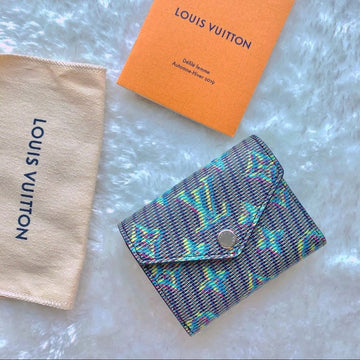 Louis Vuitton Zoe Wallet Monogram LV Pop Blue