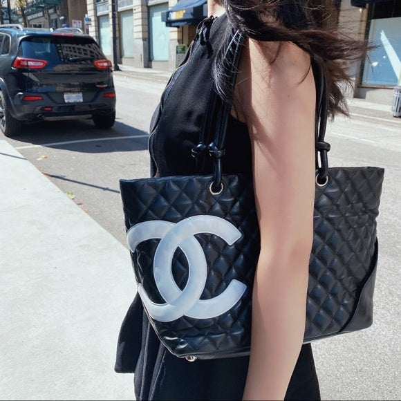CHANEL Cambon shoulder bag
