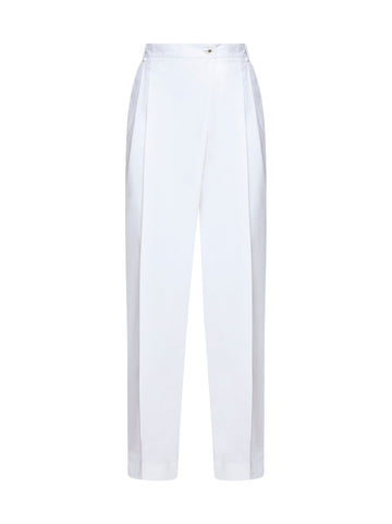 Dolce & Gabbana Women Cotton Wrap Trousers