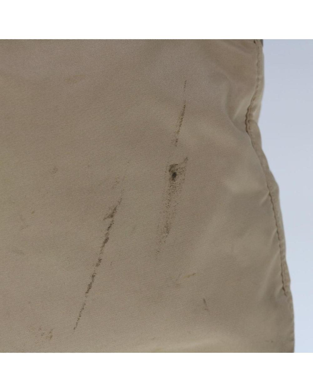 Beige Nylon Prada Shoulder Bag