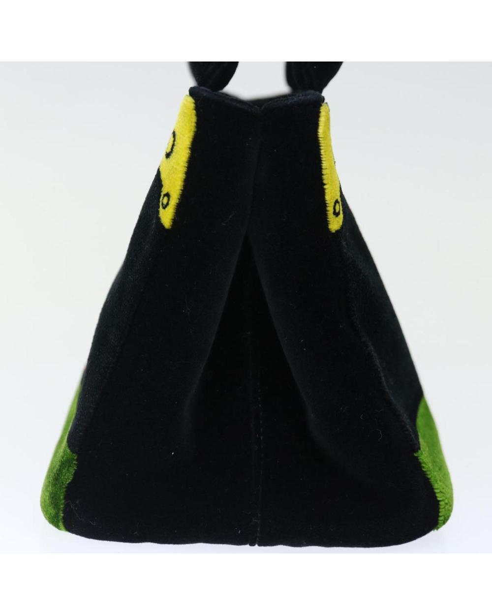 Black Canvas Prada Handbag