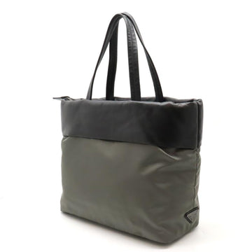 Black Canvas Prada Tote