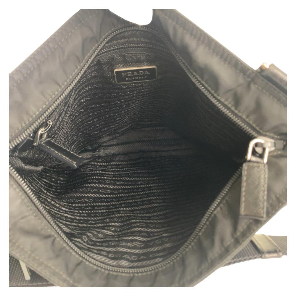 Black Canvas Prada Tessuto