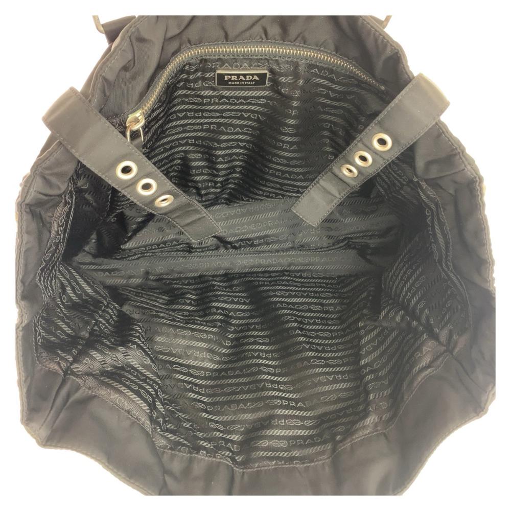 Black Canvas Prada Tessuto