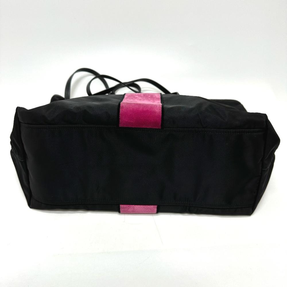 Black Fabric Prada Galleria Bag