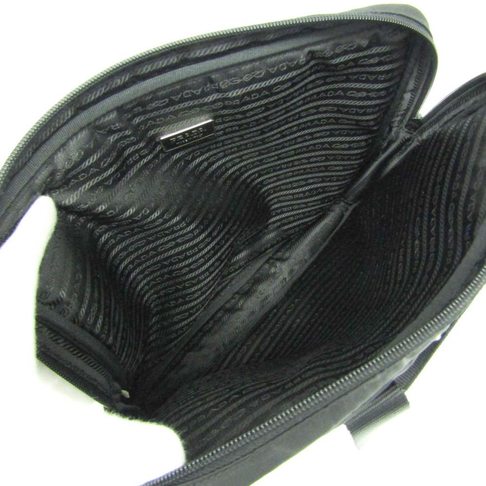 Black Fabric Prada Tessuto